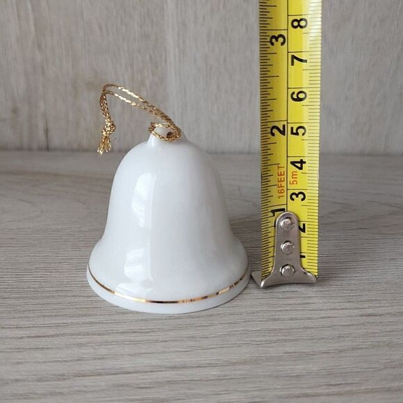 2 - VTG Disney Porcelain Christmas Bell Ornaments Grolier Collectibles 1994 - Picture 6 of 11